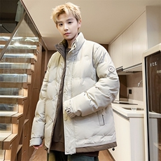 男士加厚羽绒服潮流立领冬季休闲羽绒衣潮流休闲A266-88683-P165，男装羽绒服，电商A266