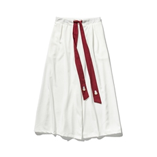 白底平铺图风直筒宽松阔腿裤汉服唐装宋裤古风仙气K133/P85，男装民族服装，钱塘713