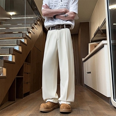 主推男士冰丝休闲直筒简洁长裤CK0818，男装休闲裤，星座1107-1