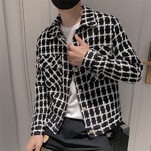 白色 JK238-P118-控158-秋季新品 社会小伙 男士夹克外套图片