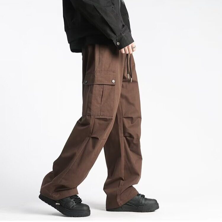 潮牌复古日系工装裤子男春季潮流美式K10015P50,男装工装外套,星座1116-2