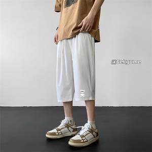 冰丝七分裤男大码速干短裤男五分裤 QK72292-P25图片