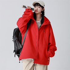 Cityboy情侣时尚连帽冲锋衣外套夹克团体班服，男装夹克，星座301D-5(原星座1415）