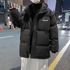 2025冬季新款加厚大码宽松棉衣潮流面包服XZ102A-4-9031-P85，男装棉衣，星座211-2