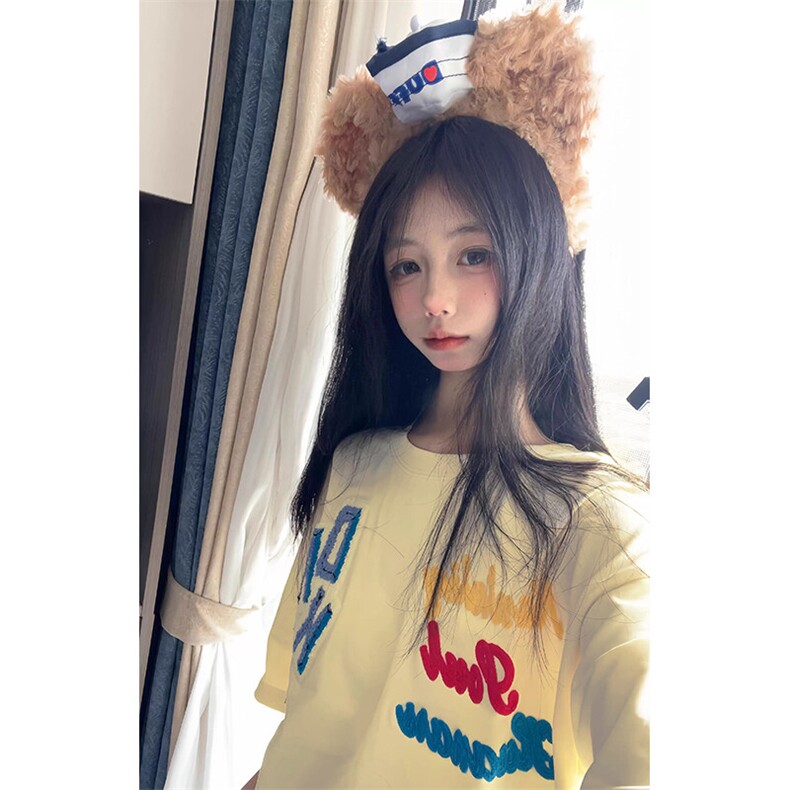 万针全刺绣工艺抖音得物高品质260克重磅纯棉双纱美式高街短袖T恤,男装T恤,电商A486-1
