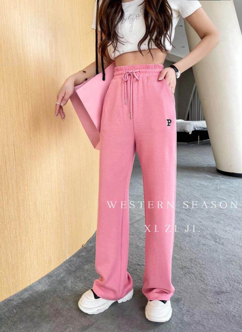 2022卫衣面料拖地裤，女装卫衣/绒衫，西子季