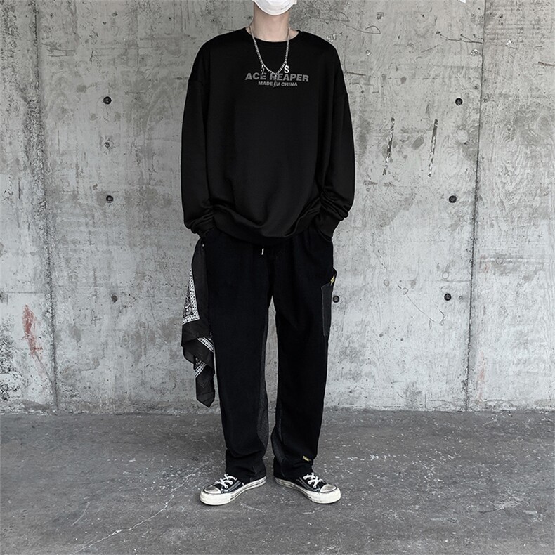 【】A003-HW3119+HZ7203-P110秋装新款时尚印花卫衣套装,男装休闲套装,电商A003