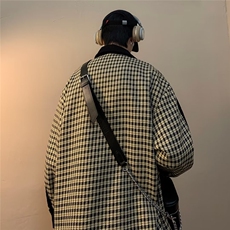 青春流行男春季夹克小香风编制双层文艺潮外套W9233P65，男装夹克，星座1116-2