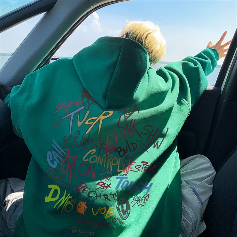 直播460克超厚潮牌重磅纯色连帽卫衣力推男XZ517A-2-WY8842-P68,男装卫衣,星座517A-2