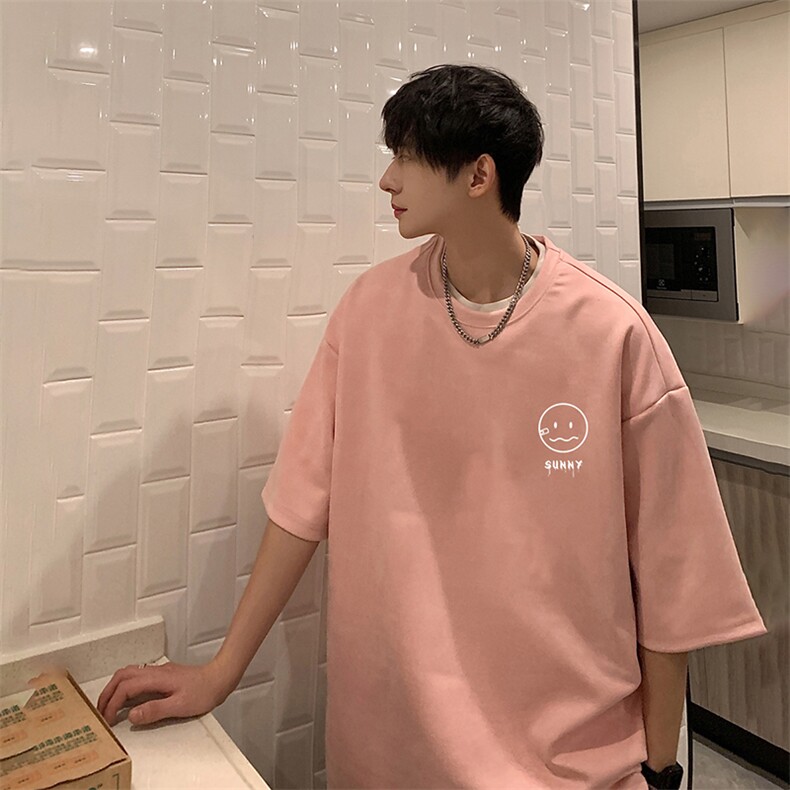 麂皮绒短袖t恤男大码半袖男JD82072-P25,男装T恤,电商A040
