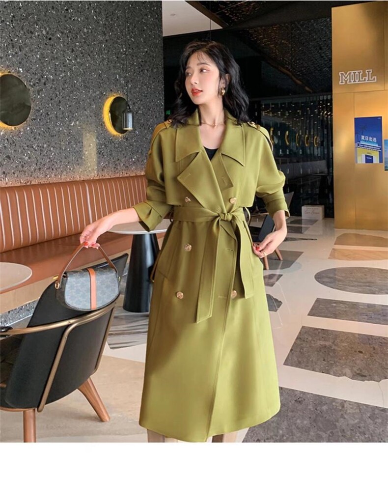 风衣现货，女装风衣，MZ 慕姿