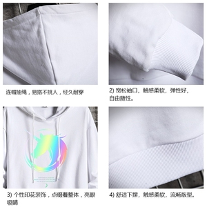 WY2138-P40 纯棉连帽卫衣男大码运动帽衫宽松薄外套 网格挂拍图片