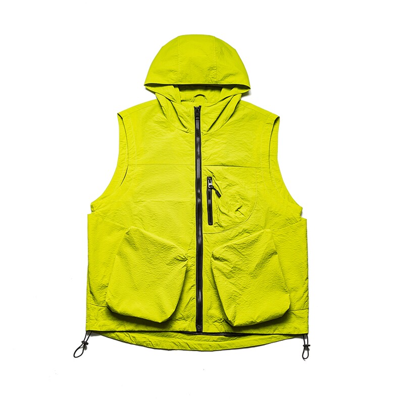 现货夏日美式工装马夹口袋装饰，男装工装外套，电商A105