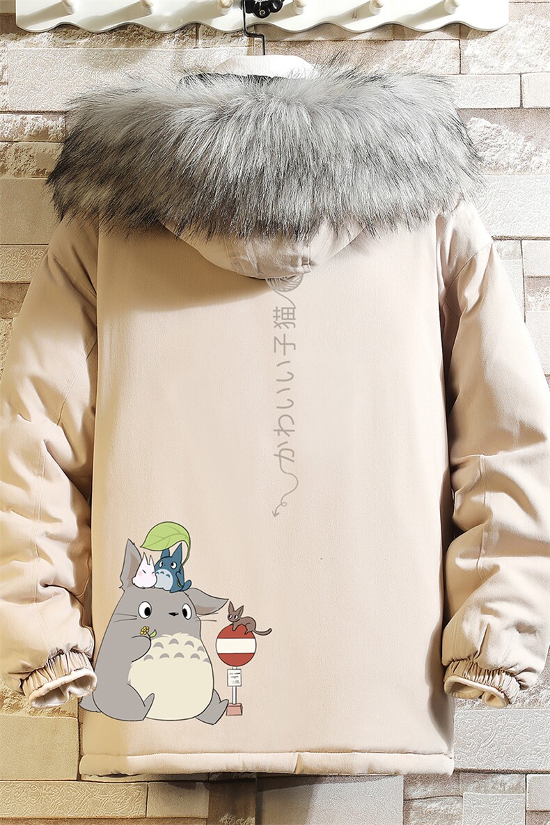 MM48152-P130冬季大毛领衣男士大码加厚袄男服砖墙,男装棉衣,电商A040A