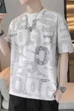 7A抗菌夏季大码潮流时尚动漫印花男士短袖，男装T恤，星座1107-1