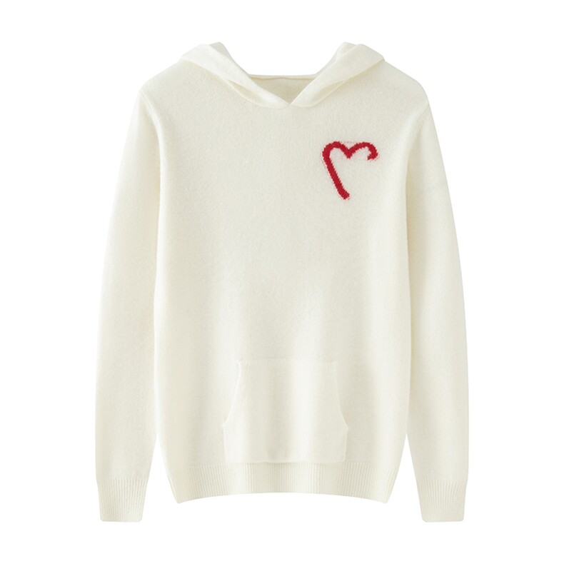 2025年秋季新款七针加厚提花针织羊毛帽衫时尚休闲通勤百搭，男装羊毛衫，雪贝坊二店