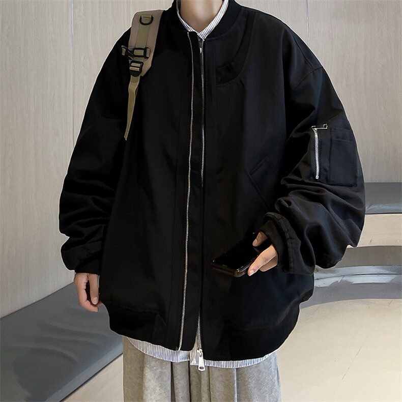 Wt016-P58数据款美式宽松型飞行员棒球服夹克,男装夹克,星座1501-1