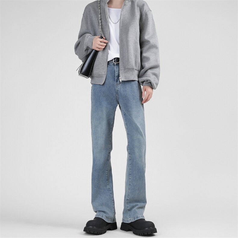 Cleanfit微喇牛仔裤男弹力KN96P55,男装牛仔裤,电商D325