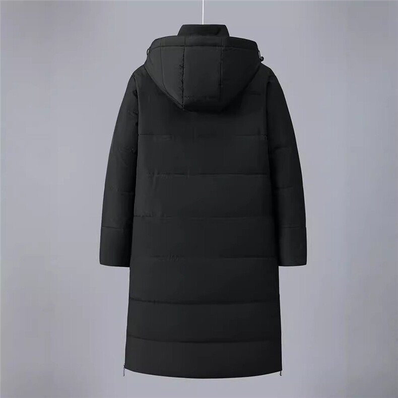 升级版校服定制LOGO团队服羽绒服情侣中长款过膝加厚外套679-P130,男装羽绒服,星座1210A