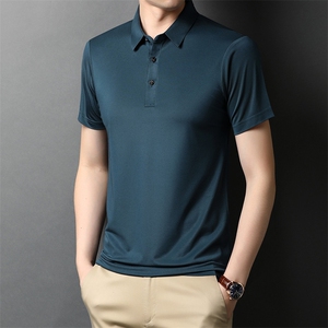 G7295 2021夏季新款速干T恤衫男POLO衫短袖翻领图片