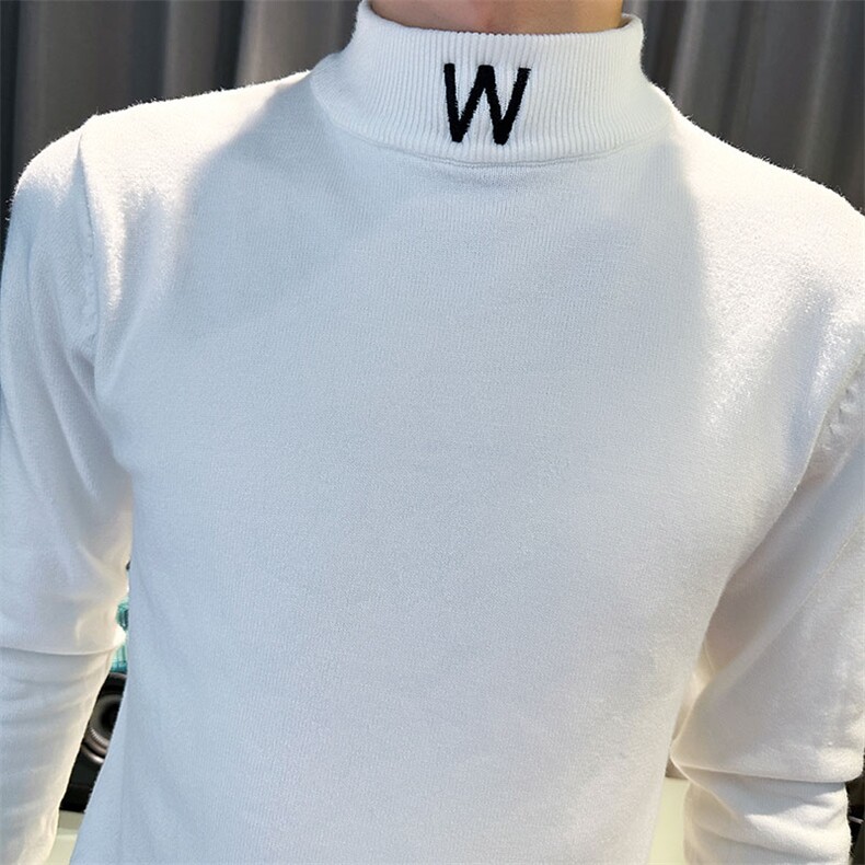 MY171-特P38控58社会小伙毛衣打底男针织衫线衣黑色,男装针织衫/毛衣,电商A343