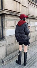 羽绒服，女装羽绒服，暗香