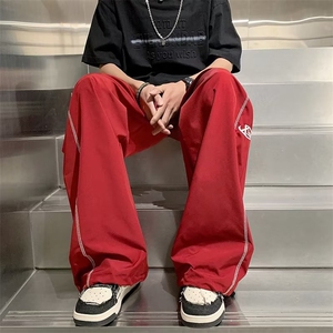 男春夏新款青少年时尚休闲裤三杠裤K267P35图片