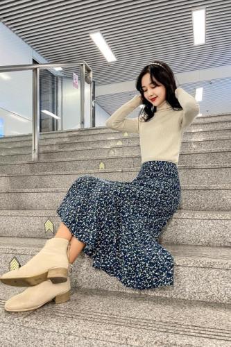 现货春夏装新款鱼尾半裙,女装半身裙,潮溢