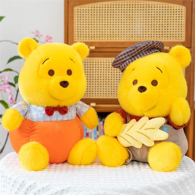 采麦维尼熊南瓜维尼熊靓仔貂绒，宝丰玩具