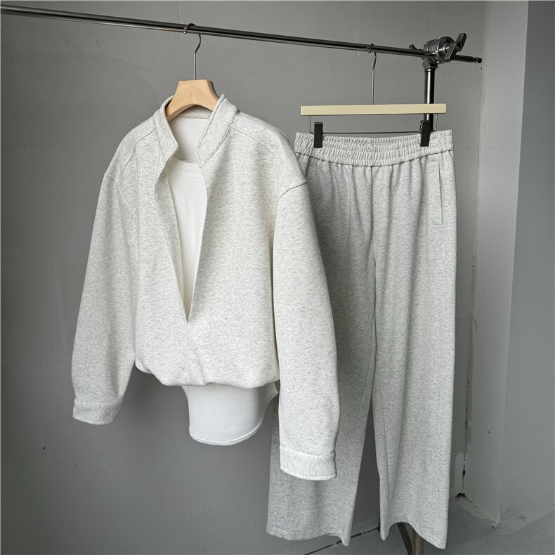 现货秋装新款W2618假两件卫衣套装s-2XL上衣P65裤子W2619P55,男装休闲套装,电商C313