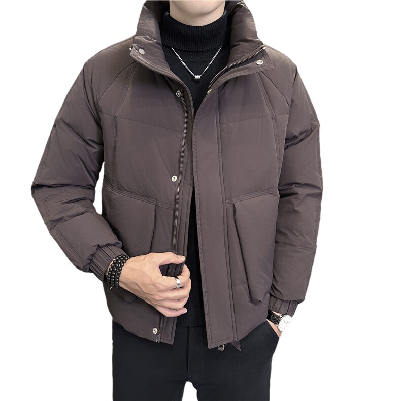 冬季店主羽绒服简约时尚保暖品质数据款简约外套男YR8005-p160,男装羽绒服,电商D327