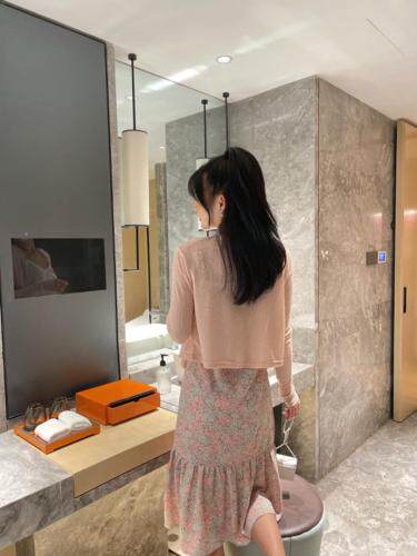 日韩连衣裙，女装连衣裙，花海QY