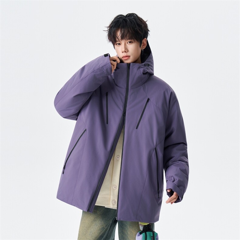 防水防风羽绒服男款冬保暖户外两面穿连帽外套XZ309Y95753P275,男装羽绒服,星座309（原A406）