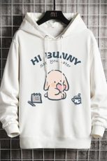 WY2314-P35加绒款-P40纯棉连帽卫衣男大码运动帽衫宽松薄网格，男装卫衣，电商A040A
