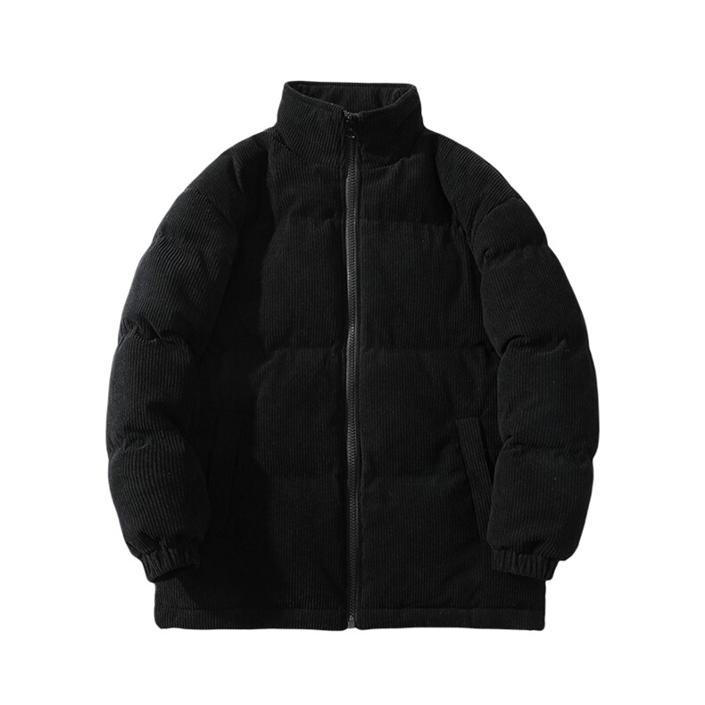 冬季青少年加绒加厚立领棉衣港风清新大码棉服外套男女6223-P100,男装棉衣,电商A441-1