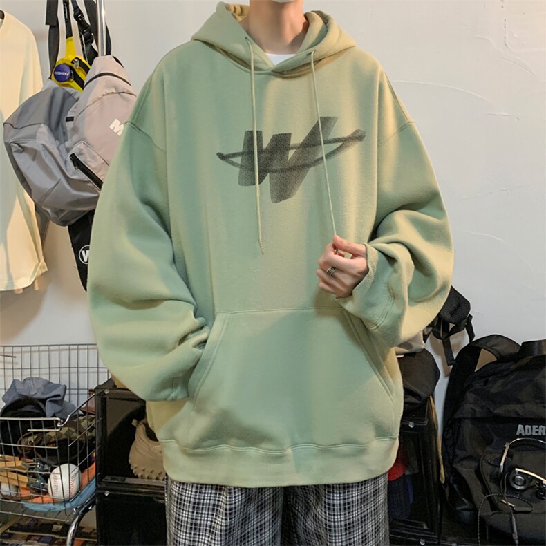 ！连帽圆领卫衣男装港风帽衫男 LM151-P35图片