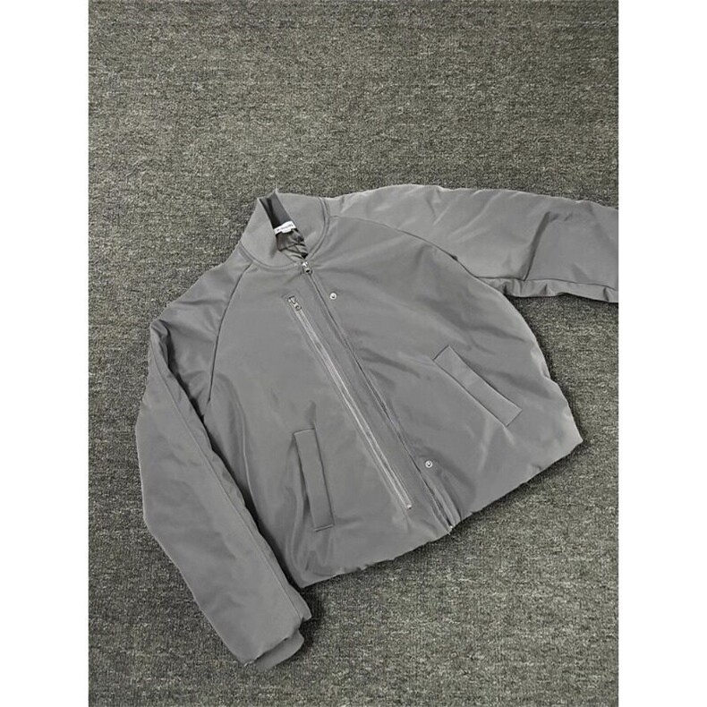 复古简约银灰尼龙夹克拉链棒球服飞行员外套JK2591特P68,男装夹克,星座908-1