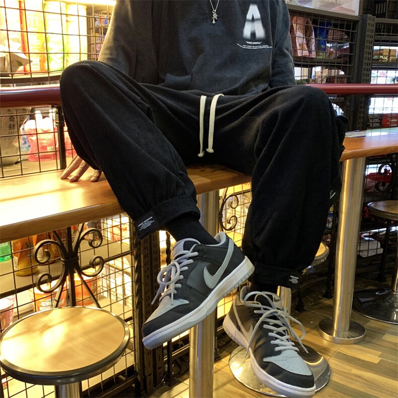 男春灯芯绒工装裤UK90P38,男装休闲裤,星座1116-2