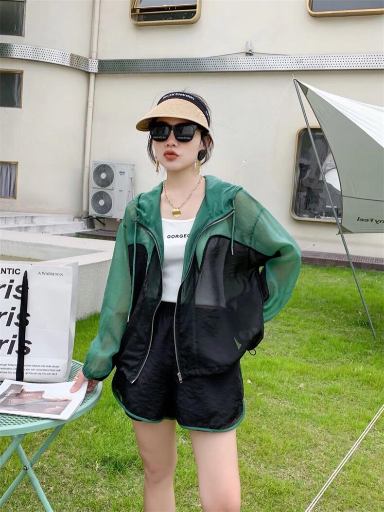 仿晒套装，女装职业装，女人家淼漫