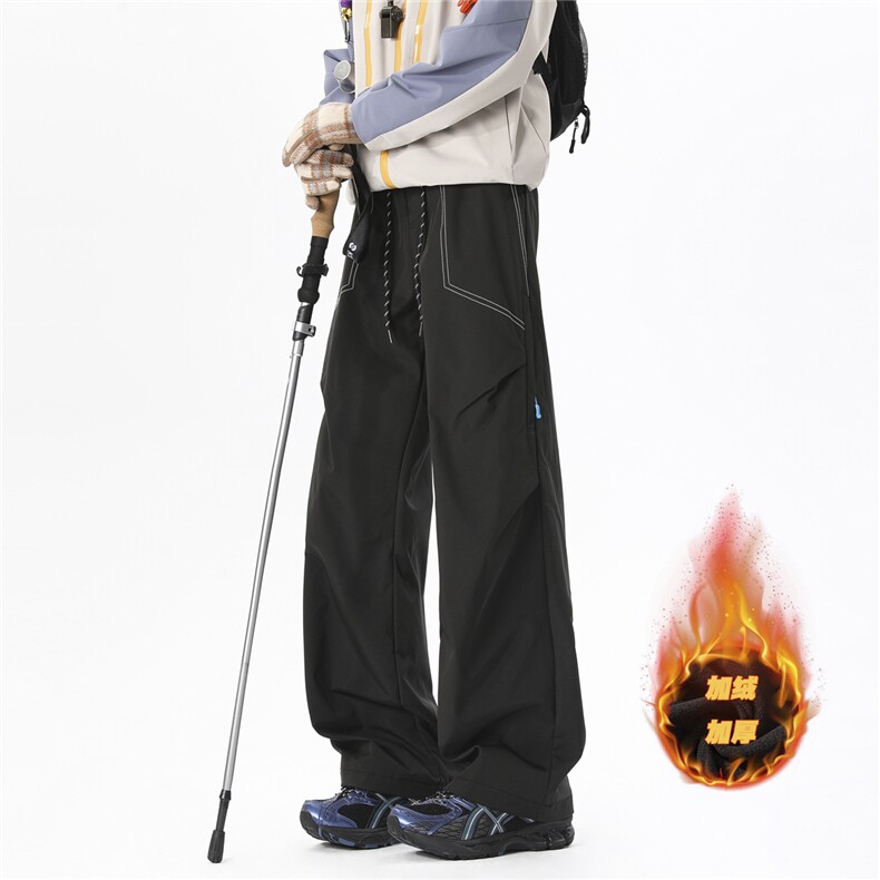 现货加绒防水冲锋裤户外休闲直筒裤A337-S224-特P53控98，男装卫衣，电商A337