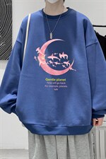 圆领卫衣男大码加厚加绒长袖t恤男S6209-P28加绒款-P33，男装卫衣，电商A040