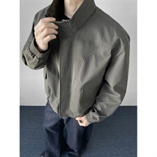 ！高品质春季美式潮牌开衫外套宽松男士飞行夹克HY2881-特P65，男装夹克，星座610B-1