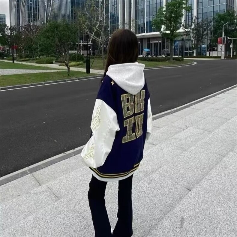 1506/GL60/P63少年美式复古民族刺绣棒球服夹克情侣潮牌外套,男装民族服装,星座1506A