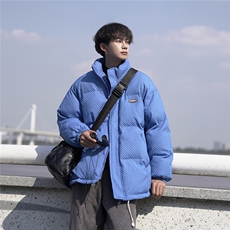 2025羽绒棉服港风中性潮牌青少年外套保暖棉衣A170-M828-TP50，男装棉衣，电商A170