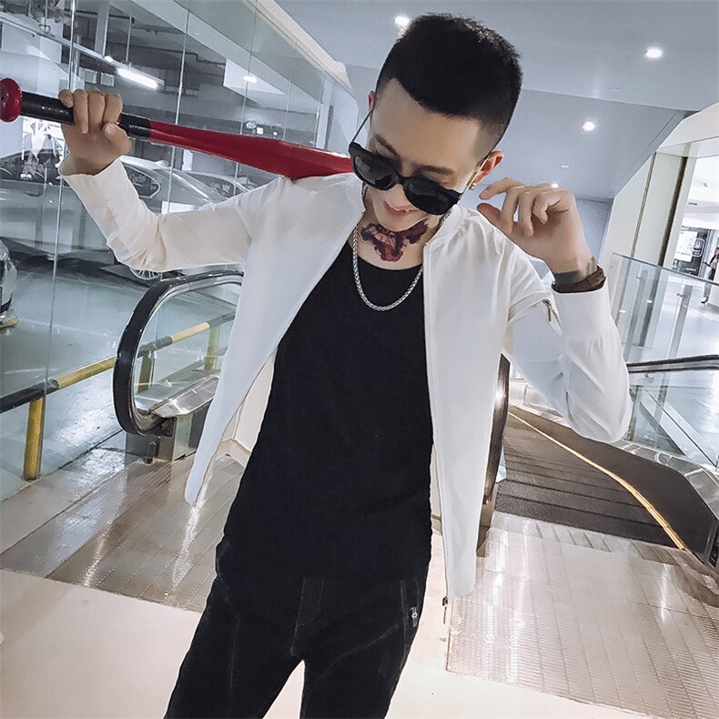帅气秋季小夹克精神社会小伙外套男潮C301-J307-,男装夹克,电商C301