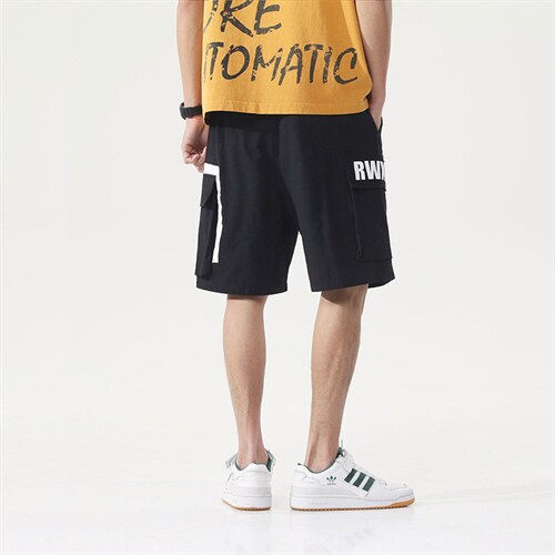 7XL~M码ins工装短裤男大码五分裤子2023夏季新品潮男胖子休闲，男装休闲裤，钱塘717(原712)