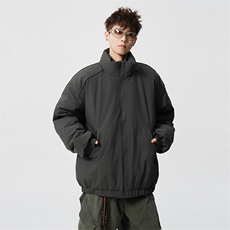 现货5W件冬季三防美式高街雪山立领冲锋衣棉衣男女棉服厚夹克外套，男装夹克，电商A486