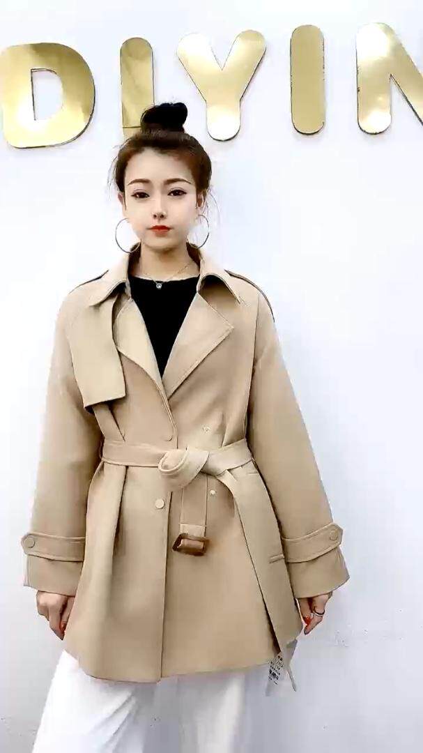 春季新款风衣外套，女装风衣，帝瀛 DY