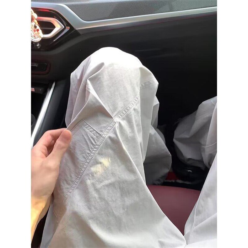 包边包条休闲裤男女款百搭宽松直筒复古痞帅长裤513CK1804P33,男装休闲裤,星座513