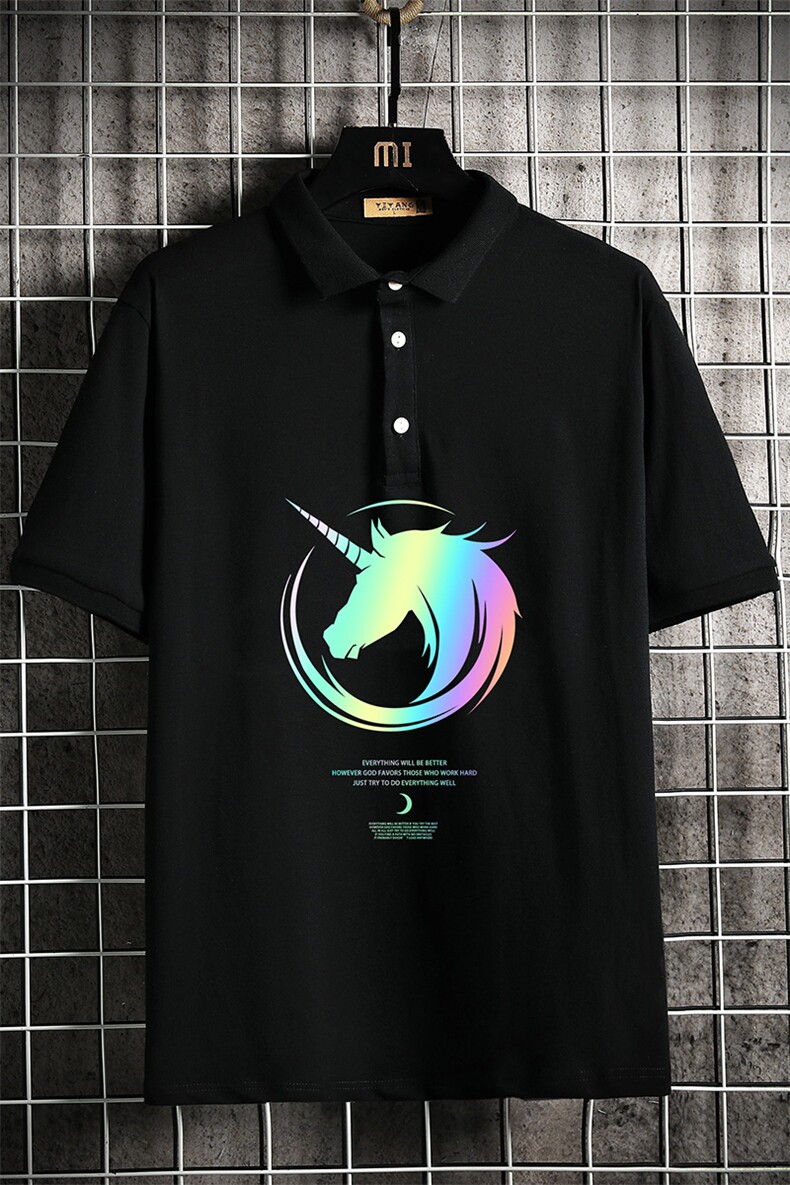 PL57138-P35翻领短袖polo衫男大码胖子半袖t恤男有领保罗衫,男装Polo衫,电商A040A
